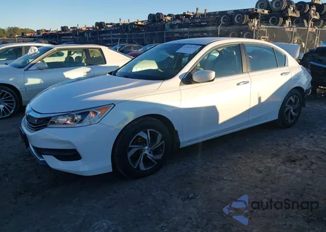 2016 Honda Accord Lx z USA, uszkodzony, nr VIN 1HGCR2F30GA058955